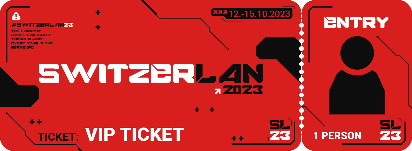 SwitzerLAN 2023 VIP Ticket